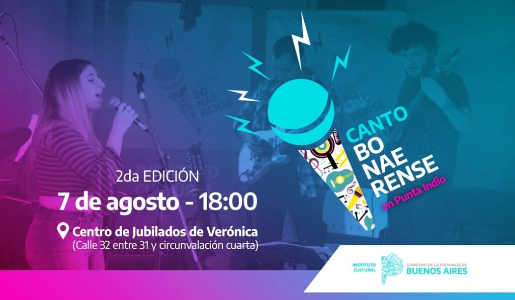 Punta indio - El Instituto Cultural presenta la segunda edición de Canto Bonaerense