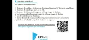 El ENRE ordenó a Edenor y Edesur la distribución de una guía para conservar el subsidio al consumo eléctrico.
