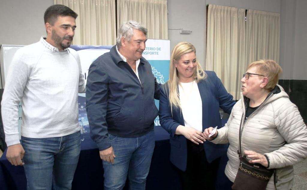 El Ministerio  de  Transporte de la Provincia Bs. As. -  llevó los Pases Libres Multimodales a la Séptima