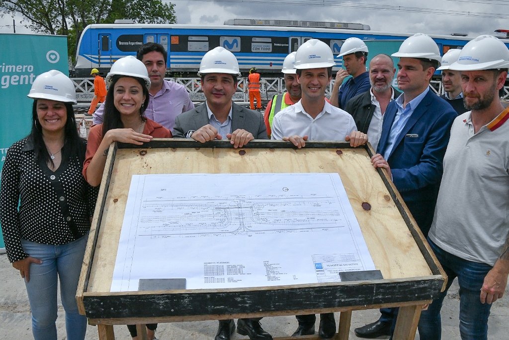La línea Roca  - Suma obras en San Vicente