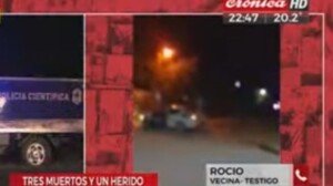 Cañuelas  - Femicidio en el barrio 1 de Mayo, tres muertos y un herido grave.
