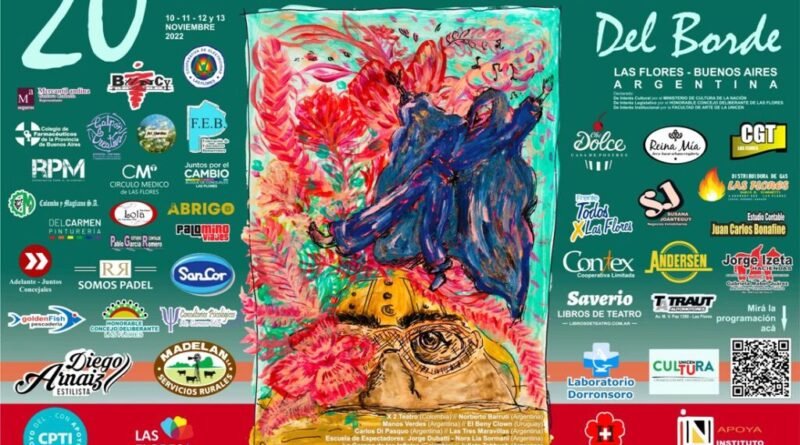 Las Flores Provincia de Bs As. Se viene el 20º Encuentro Internacional de Teatro Del Borde