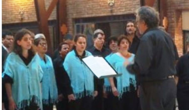 Cañuelas -  Se presentó el Coro Polifonico Nacional de Ciegos