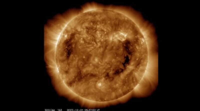 Tormenta Geomagnetica  G1 se extiende al sábado 3 de diciembre 2022.