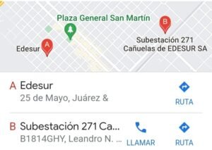 Edesur tiene barrios en el partido de cañuelas sin energía eléctrica.