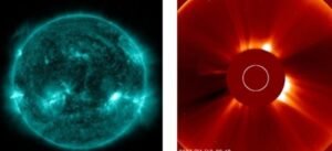 Llamarada solar clase X  impactado en la Tierra.