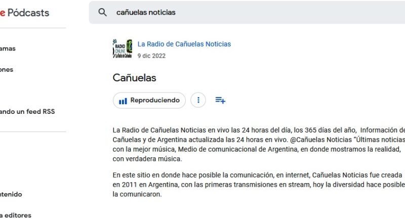 La Radio de Cañuelas en vivo *Podcasts *