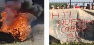 Cañuelas  Heill Trailer  los Trabajadores cortaron el acceso por falta de pago.