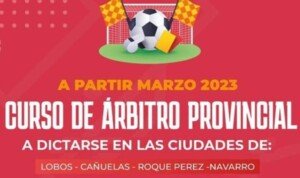 Cañuelas Jueves 02 de marzo 2023 se da inicio al Curso de Arbitraje Provincia 1 y 2 año en Punto Digital