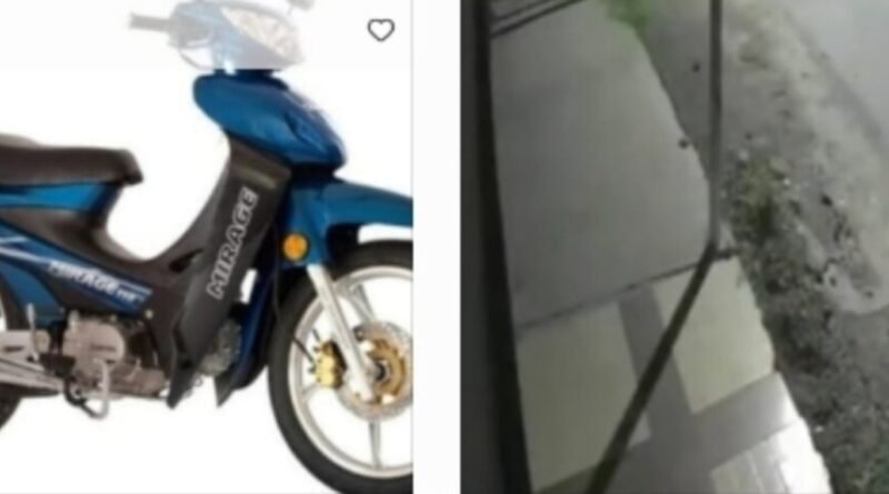 Los Pozos Cañuelas - Le robaron la moto a mano armada a una cuadra del Destacamento de Policías.