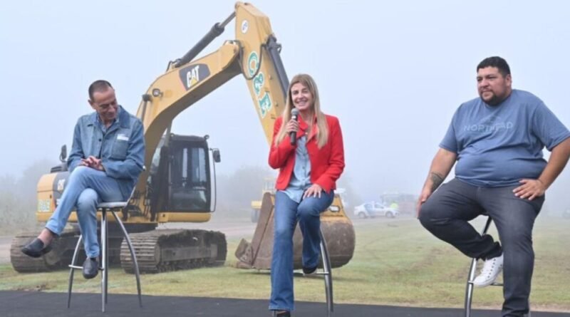 Gobernador Udaondo Cañuelas - Comienzan las obras de asfalto en el Camino del 72.
