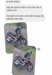 Cañuelas – robo una moto una mujer en la madrugada del domingo.