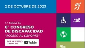 Lobos – el 2 de octubre del 2023 se desarrolla el 6º congreso de discapacidad