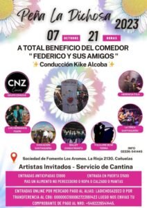 Cañuelas – sociedad de fomento los aromos, porque la dicha se comparte y queremos que seas parte.