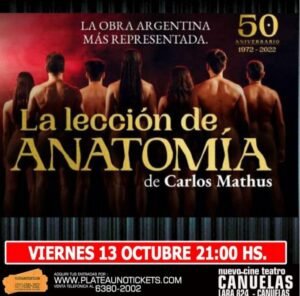 Teatro cañuelas – la lección de anatomía