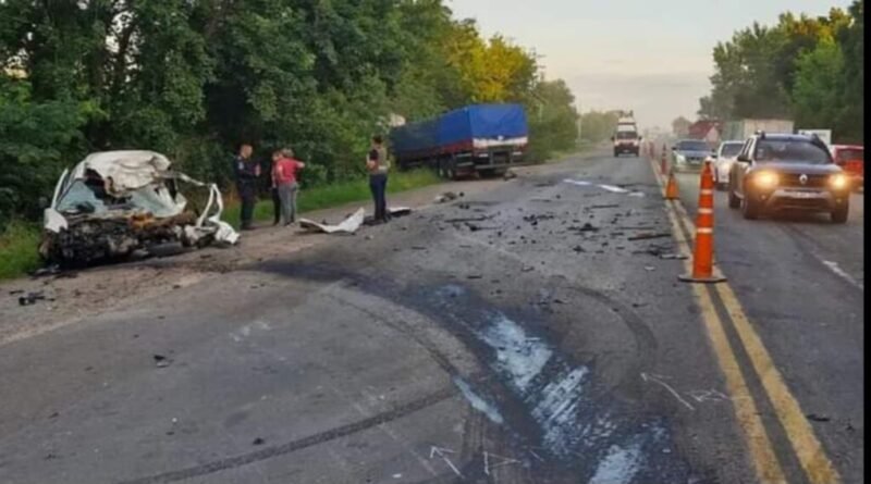 Cañuelas - Accidente fatal km. 64 en la Ruta Nacional N° 3.