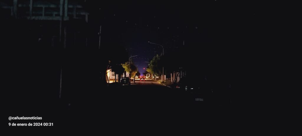 Edesur Cañuelas 14 hs. Sin energía, 3602 Usuarios sin luz, Edesur dice que se restituye a las 05:35 hs, 09/01/2024.