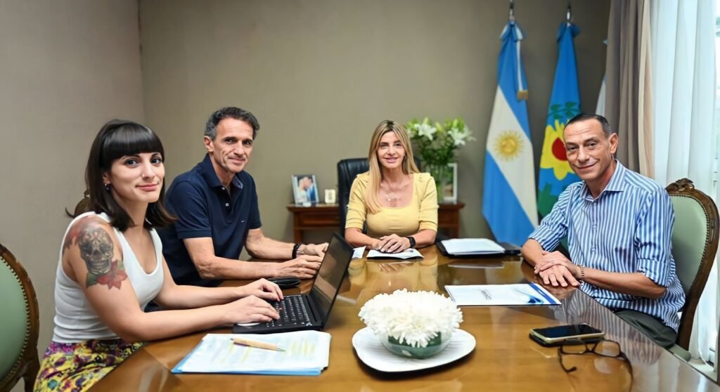 Cañuelas - Fassi  se Reunió con Katopodis Ministro de Kicillof por obras de infraestructura.