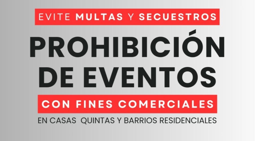Cañuelas – Prohibición de Eventos Comerciales en Casas Quintas y Barrios Residenciales.