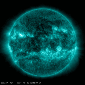 Alerta geomágnetica g1 erupción solar clase c activa.