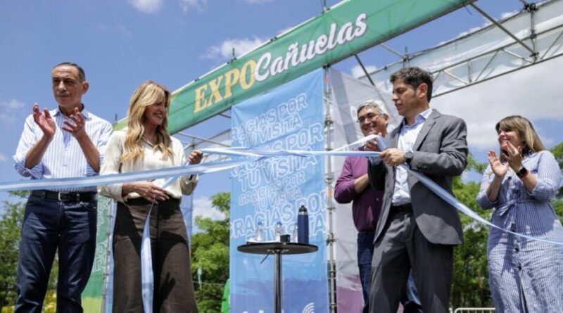 Kicillof encabezó la apertura de Expo Cañuelas