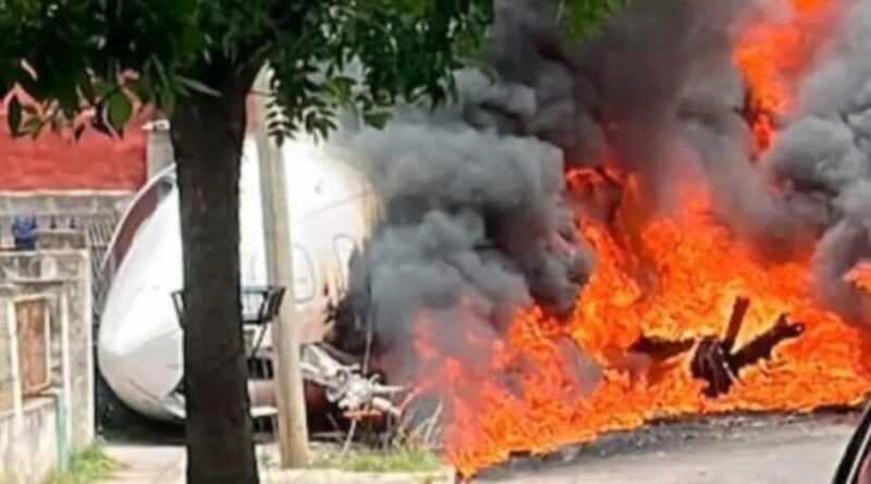 San Fernando Tragedia – Avión privado se estrella contra una vivienda tras despistarse