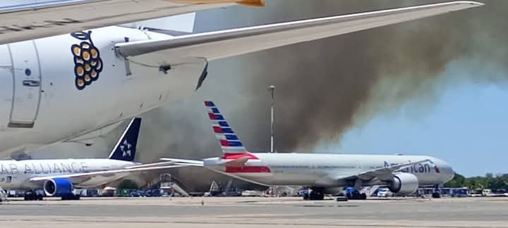 Ezeiza Aeropuerto – Rodeado por insendios Forestal
