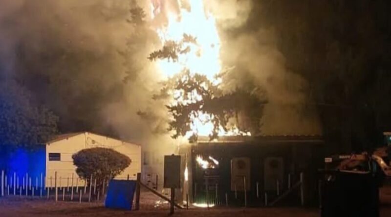 Uribelarrea –  Misterioso incendio en la Delegación Municipal de ¿casualidad o mensaje oculto?