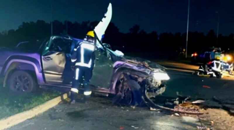 San vicente – cuatro jóvenes mueren  en un accidente, tras la fiesta “electrónica en un campo en cañuelas”