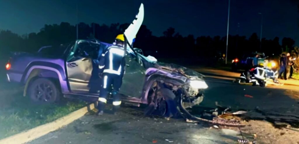 San vicente – cuatro jóvenes mueren  en un accidente, tras la fiesta “electrónica en un campo en cañuelas”