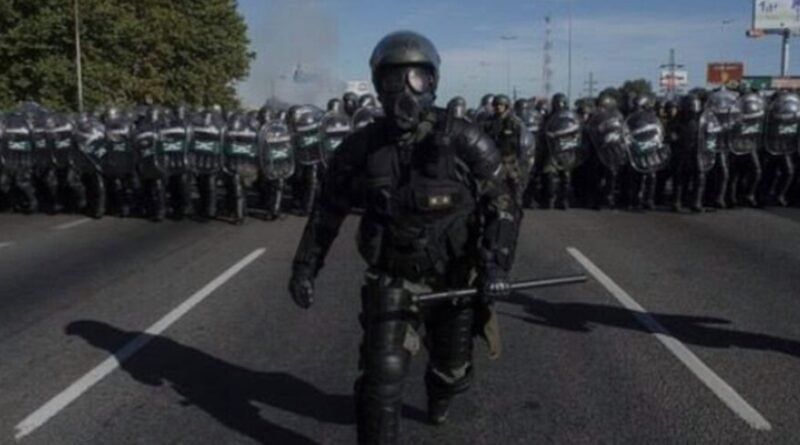 Gendarmes policías y militares –  protestan por el aumento de salarios a partir del 10/02/2025