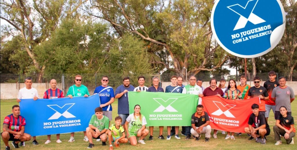 Lobos – se une contra la violencia en el deporte. lanzan campaña ‘no juguemos con la violencia'”