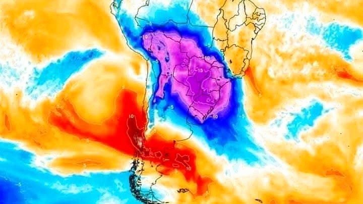 Cañuelas -Informe Meteorológico Especial . Ola Polar en  Buenos Aires.