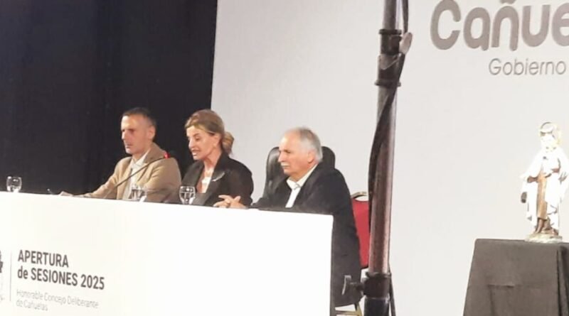 Cañuelas -  La Intendenta Marisa Fassi en la Apertura de Sesiones Ordinarias 2025.