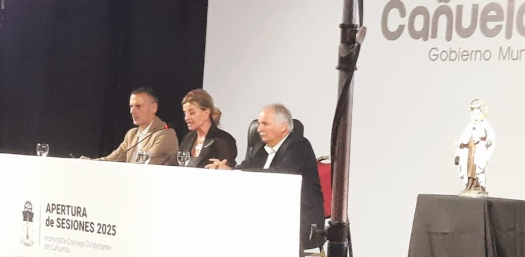 Cañuelas -  La Intendenta Marisa Fassi en la Apertura de Sesiones Ordinarias 2025.