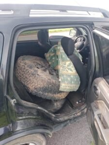 Lobos - Delincuentes de Cañuelas detenidos  tras el robo de rueda de auxilio en Ruta 41. - wp 1740866987328758075979851185276