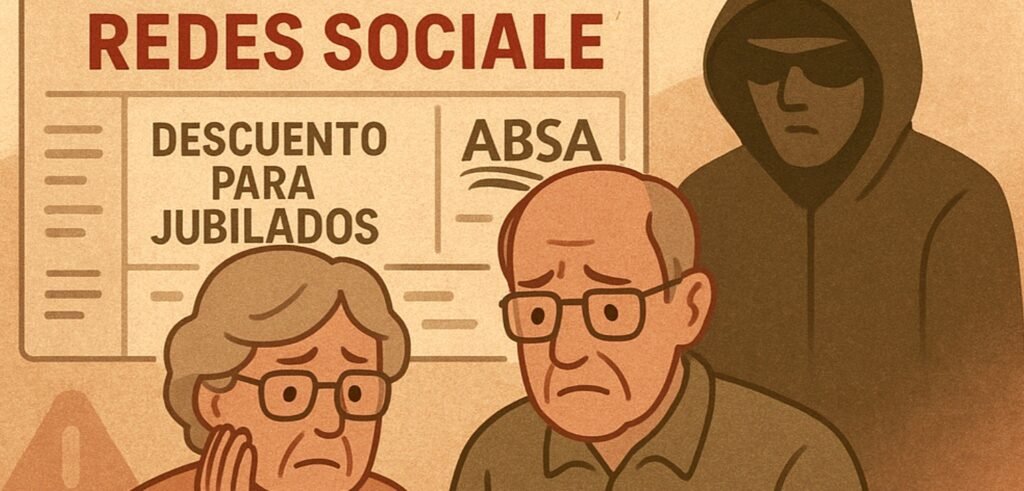 ABSA alerta Cañuelas - Sobre estafas a jubilados y pensionados mediante publicidades falsas en redes