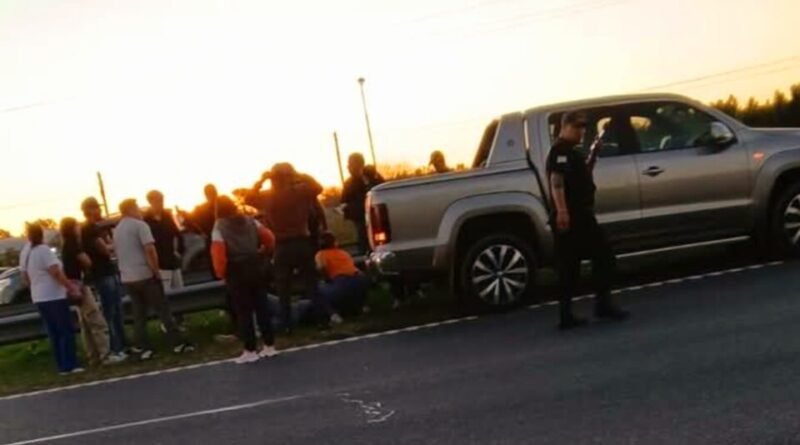 Cañuelas - Tiroteo en Ruta 3 deja  un hombre herido por dos atacantes; exige acción policial.
