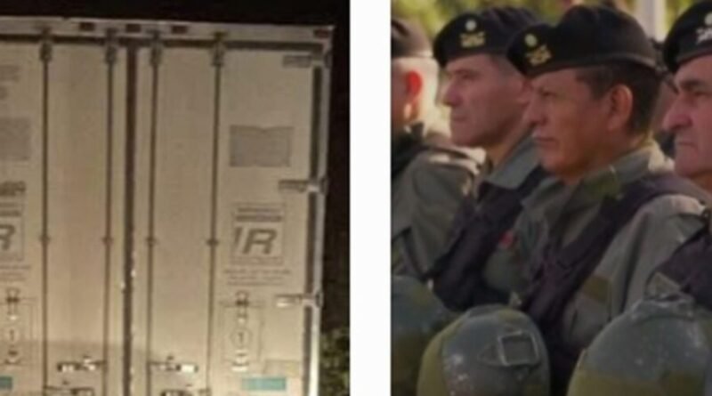 Roque Pérez Gendarmería intercepta un camión con drogas en Cuatro detenidos en operativo federal.