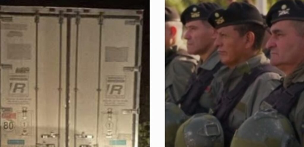 Roque Pérez Gendarmería intercepta un camión con drogas en Cuatro detenidos en operativo federal.