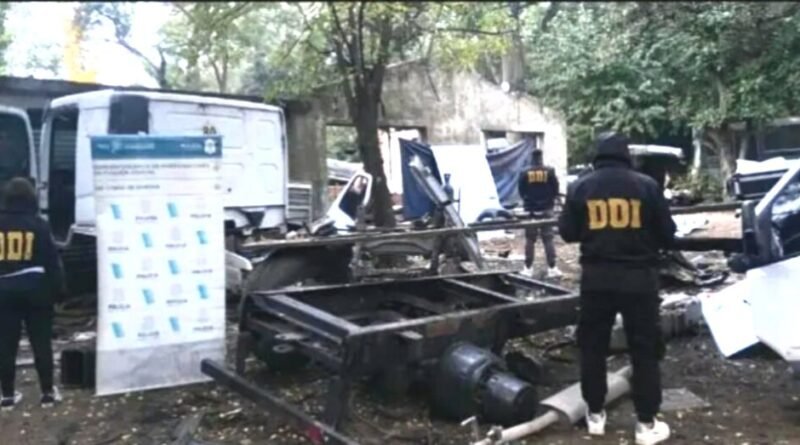 Cañuelas Operativo Fantasma La Policía Allana un Desarmadero… y Hasta las Mascotas Huyeron"