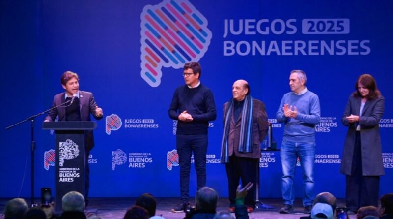 BERAZATEGUI - Kicillof presentó los Juegos Bonaerenses 2025