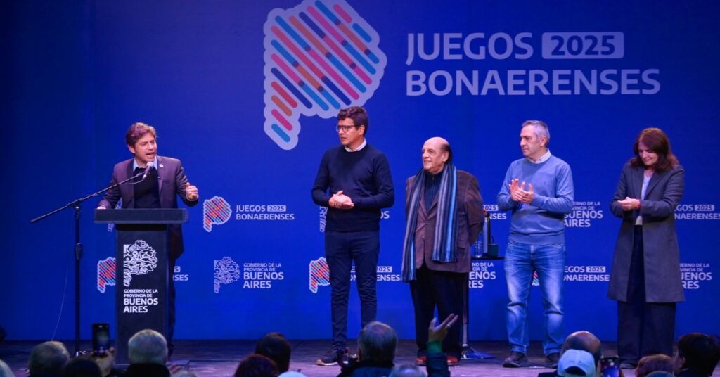 BERAZATEGUI - Kicillof presentó los Juegos Bonaerenses 2025