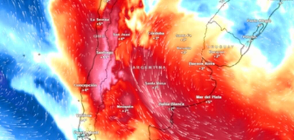 Cañuelas y Buenos Aires del hielo al calor.en la montaña rusa climática post-ola polar