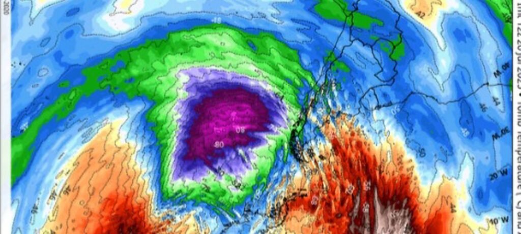 Argentina afectada por Clima frio Estratósferico de la Antártida