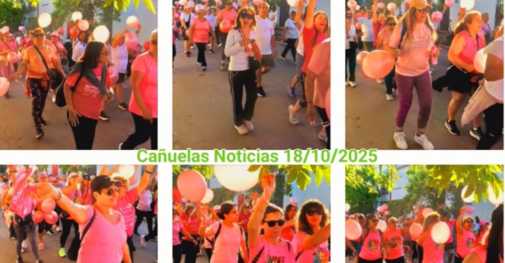 Cañuelas  "XIII Caminata 'Tomátelo a Pecho'. Una Marea Rosa de Conciencia.