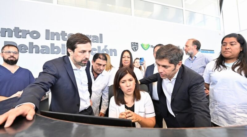 Kicillof inauguró un Centro de Rehabilitación de Vanguardia en Florencio Varela