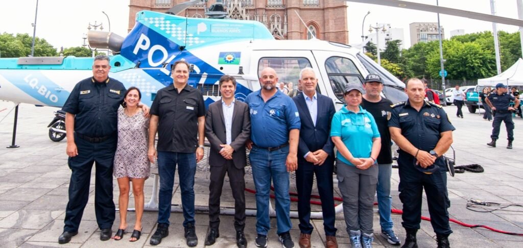 La Plata Kicillof y Alonso lideraron un masivo encuentro del Sistema de Emergencias en La Plata