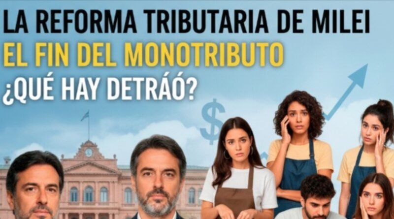 La Reforma Tributaria de Milei y el Fin del Monotributo - ¿Qué hay detrás?