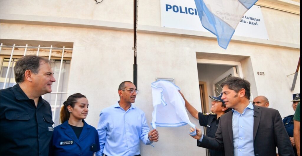 Saladillo Kicillof - Inauguró en la Nueva Comisaría de la Mujer y la Familia